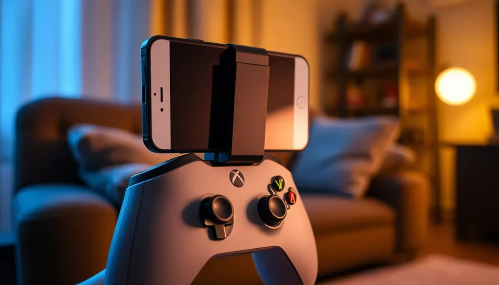 powera moga mobile gaming clip for xbox