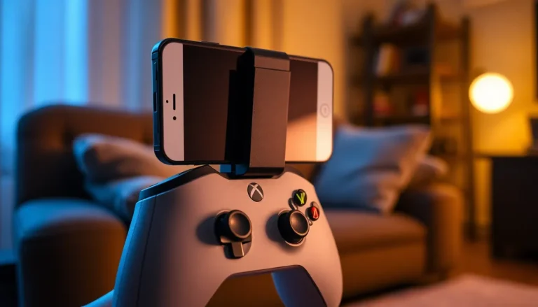powera moga mobile gaming clip for xbox